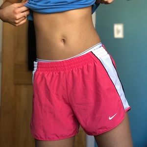 Pink Nike Dri-fit shorts
